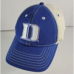 Duke Blue Devils Mesh Hat Cap Size M/L All-Star Apparel Cool Comfort Pro Pocket